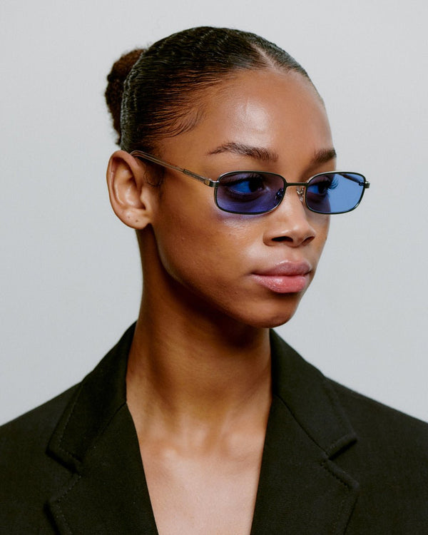 Noah / Silver Crystal & Blue Lens - Shade Files